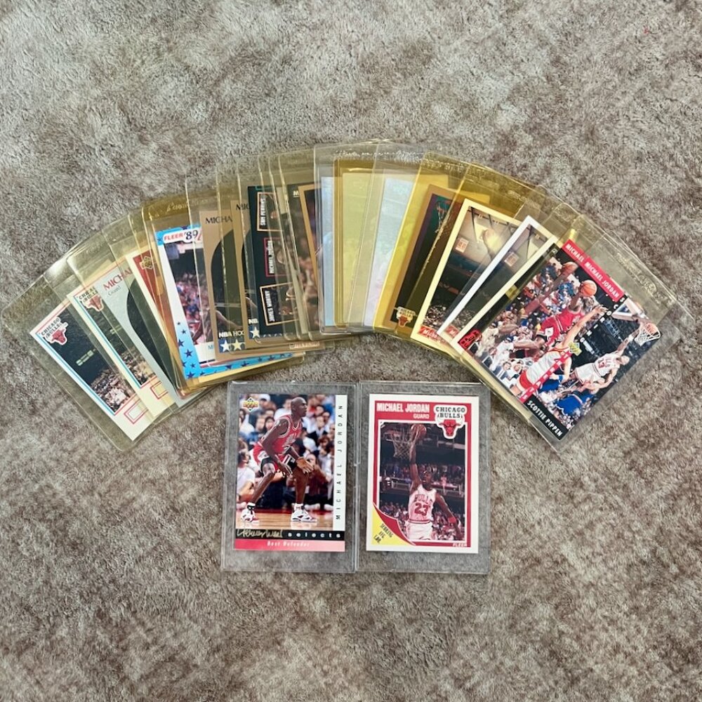 Michael Jordan 23-Card Lot
